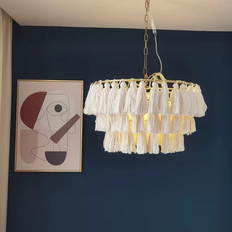 Fela Tassel Chandelier